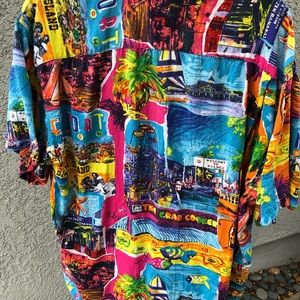 Vintage Hawaiian Shirt- Newport/Balboa Island